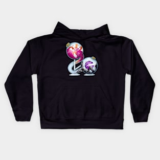 Lesbian And Ace Pride Potion Kids Hoodie